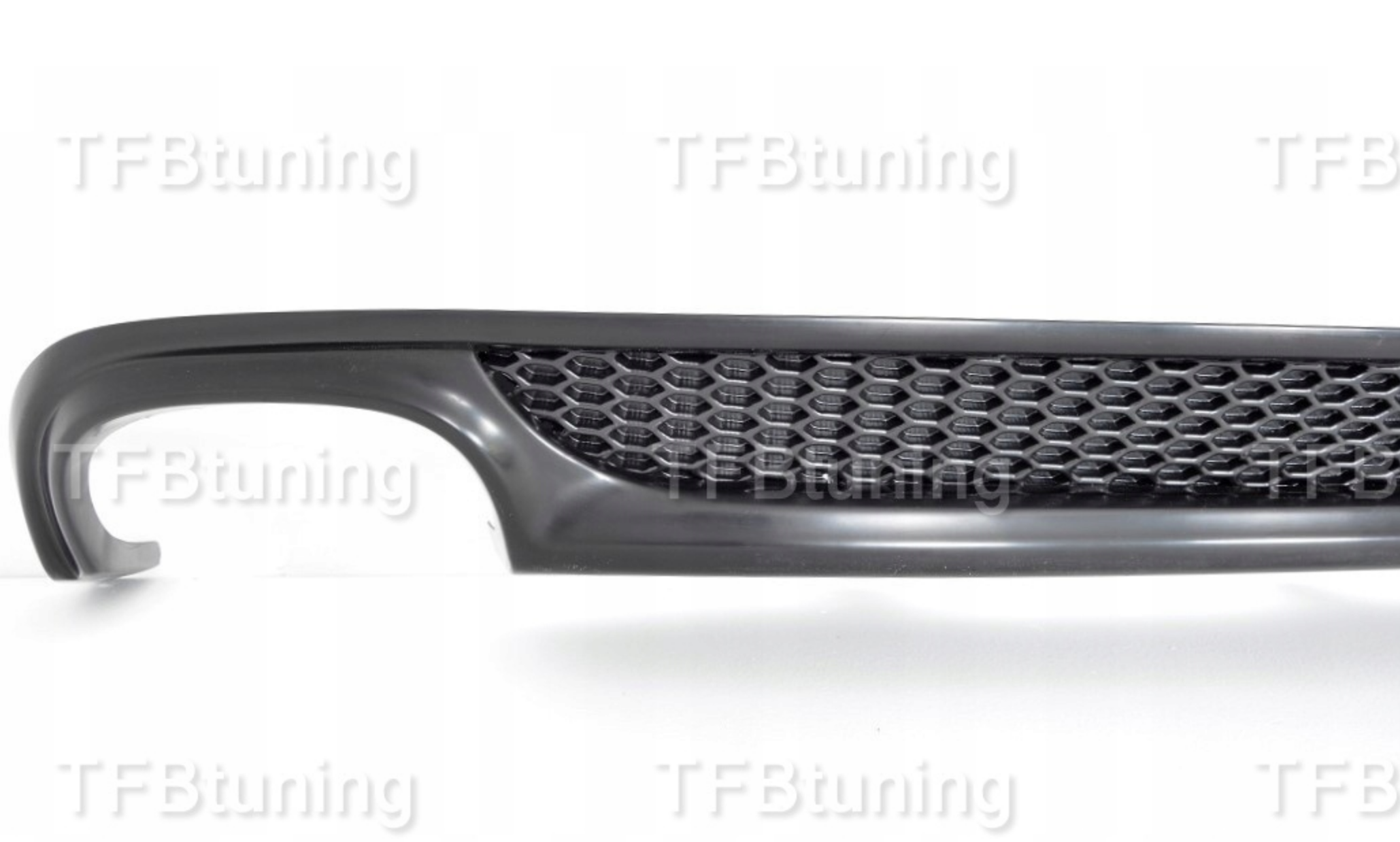 Difuzor bara spate spoiler fusta lip AUDI A6 C7 AVANT BREAK 11-14 Sline S-line S line evacuare dubla stanga TFB TUNING