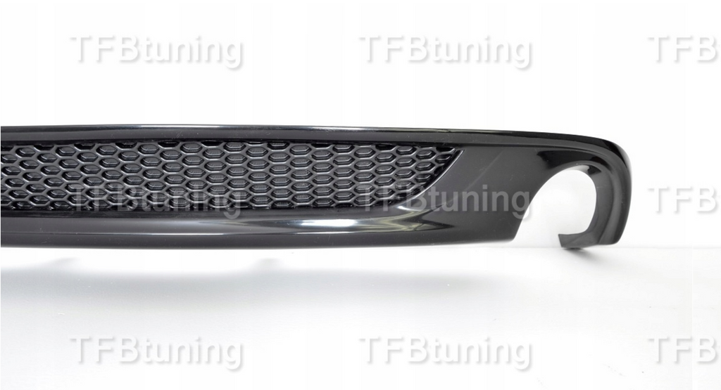 Difuzor bara spate spoiler fusta lip AUDI A6 C7 AVANT BREAK 11-14 Sline S-line S line S6 evacuare stanga dreapta TFB TUNING