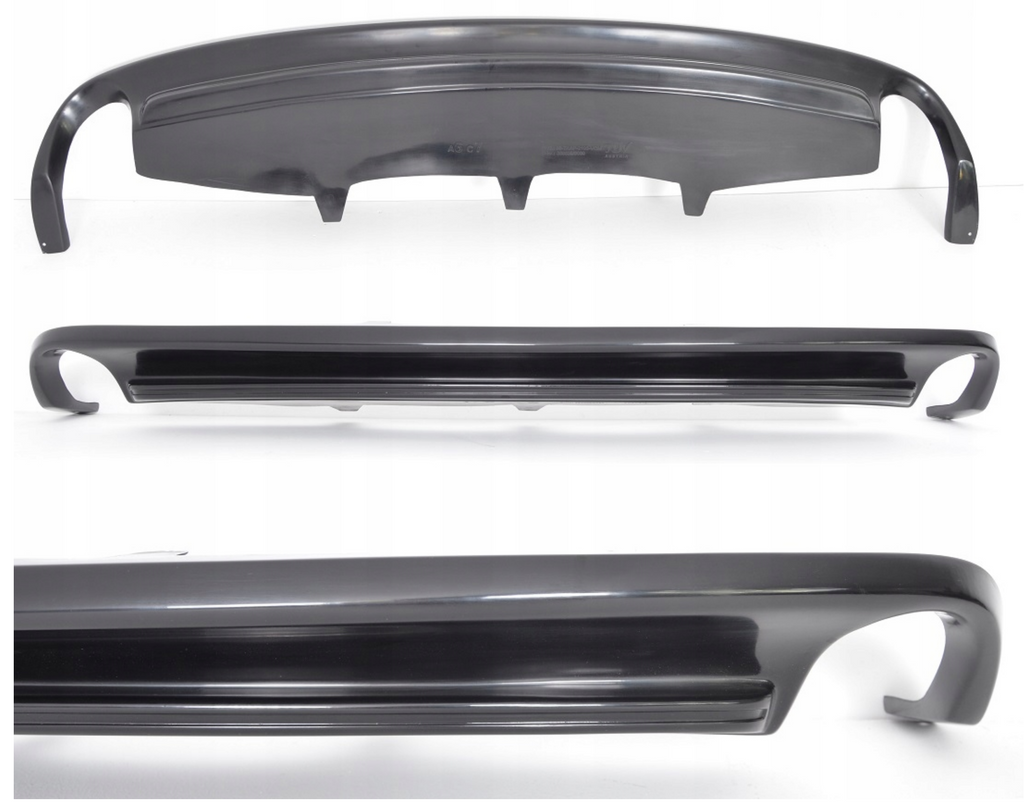 Difuzor bara spate spoiler fusta lip AUDI A6 C7 AVANT BREAK 11-14 Sline S-line S line S6 RS6 evacuare stanga dreapta TFB TUNING