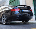 Difuzor bara spate spoiler fusta lip AUDI A5 8T 2007-2011 COUPE Sline S-line S line S5 RS5 evacuare dubla stanga TFB TUNING