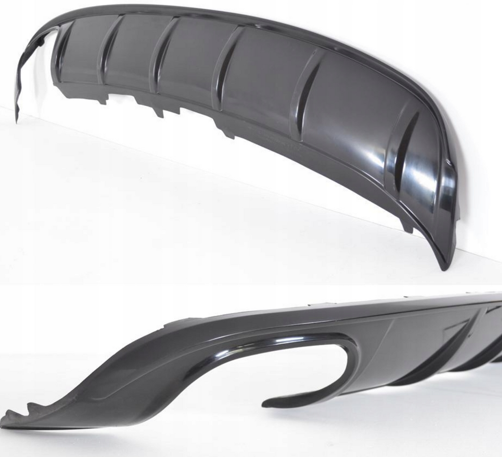 Difuzor bara spate spoiler fusta lip AUDI A5 8T 2007-2011 COUPE Sline S-line S line S5 RS5 evacuare dubla stanga TFB TUNING