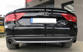 Difuzor bara spate spoiler fusta lip AUDI A7 4G 2010-2014 Sline S-line S line S7 RS7 evacuare stanga dreapta TFB TUNING