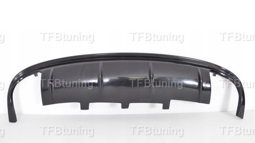 Difuzor bara spate spoiler fusta lip AUDI A4 B8 2011-2015 Sline S-line S line S5 RS4 evacuare dubla stanga dreapta ver1 TFB TUNING