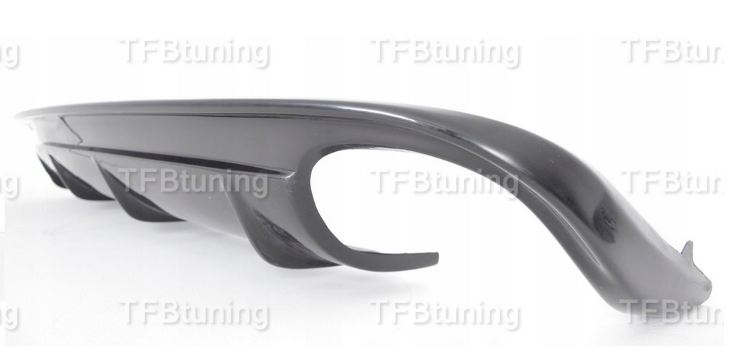 Difuzor bara spate spoiler fusta lip AUDI A4 B8 2011-2015 Sline S-line S line S5 RS4 evacuare dubla stanga dreapta ver1 TFB TUNING