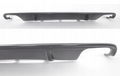 Difuzor bara spate spoiler fusta lip AUDI A4 B8 2011-2015 Sline S-line S line S4 RS4 evacuare dubla stanga dreapta TFB TUNING