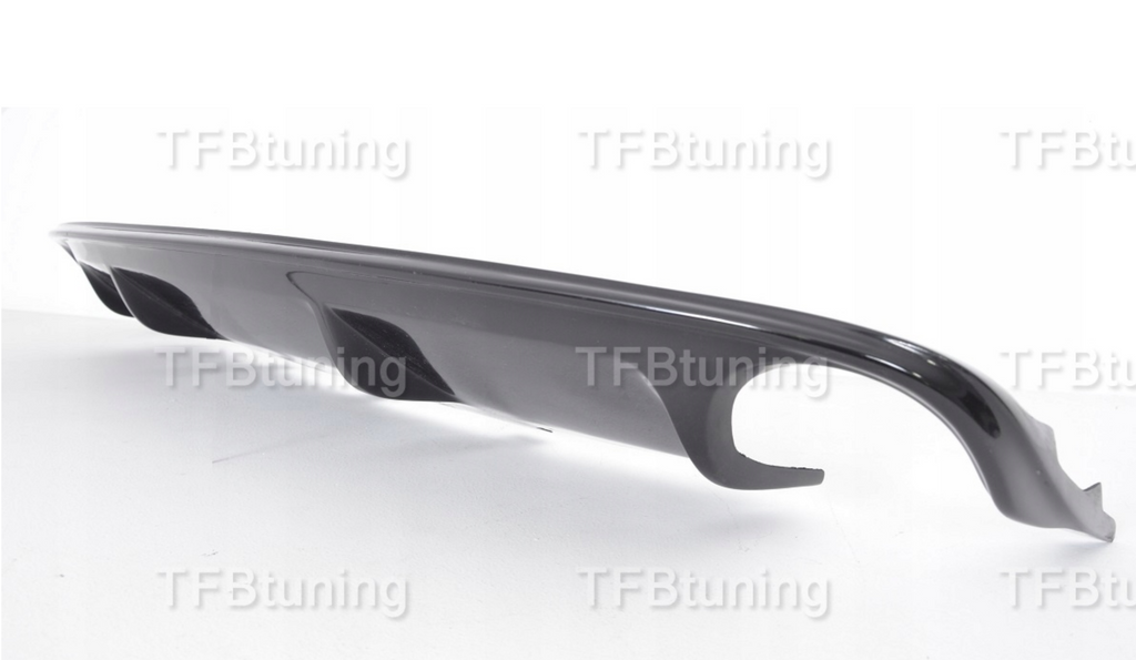 Difuzor bara spate spoiler fusta lip AUDI A4 B8 2011-2015 Sline S-line S line S4 RS4 evacuare stanga dreapta TFB TUNING ROMANIA