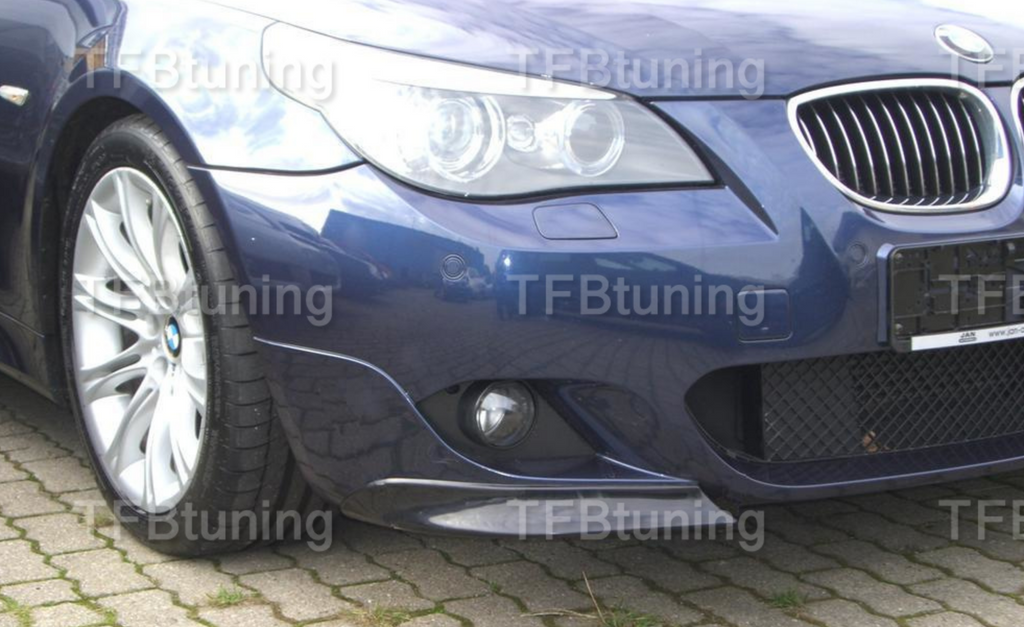 Flapsuri bara fata lip spoiler BMW Seria 5 E60 E61 TFB TUNING