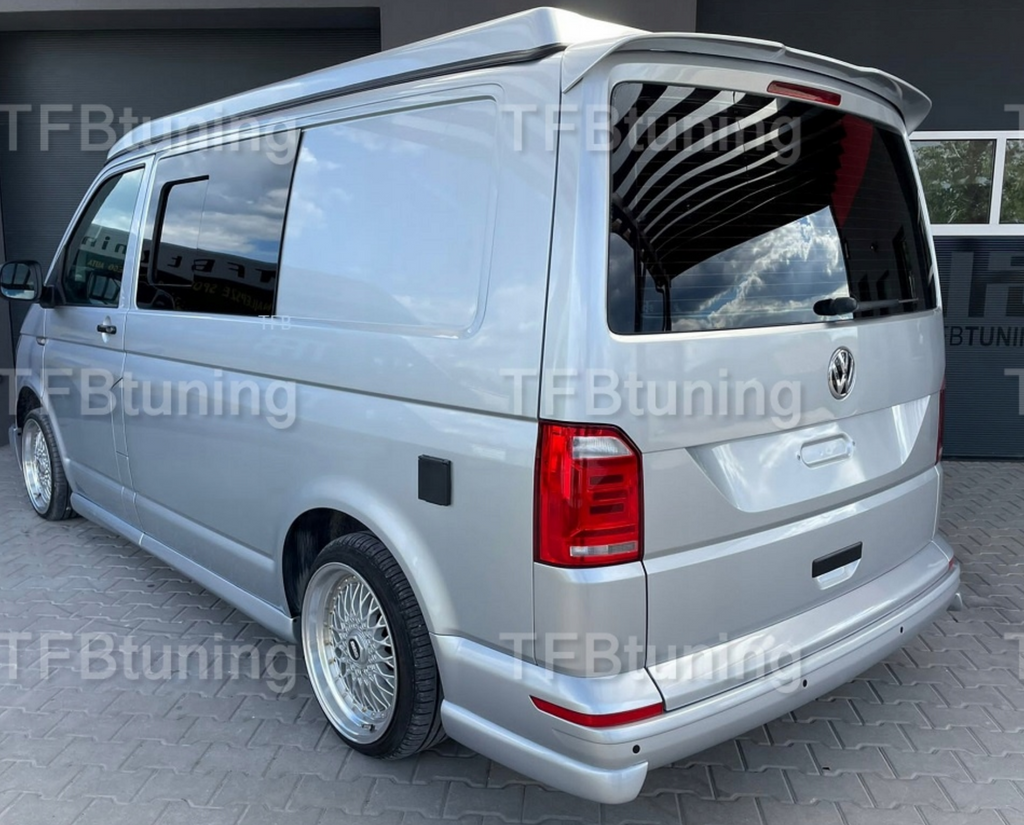 Prelungire bara spate fusta lip flapsuri VW T6 TFB TUNING ROMANIA