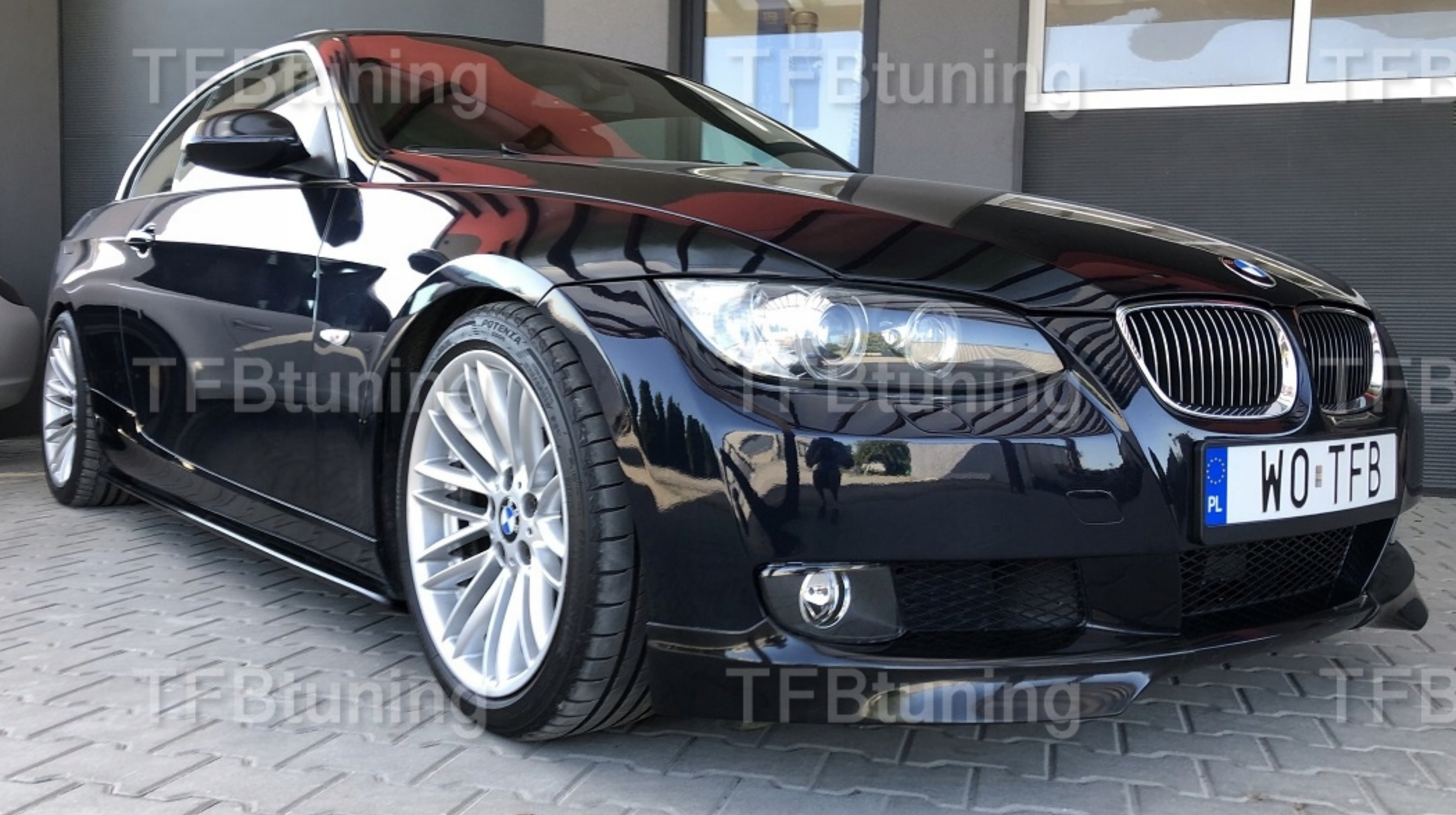 Flapsuri bara fata lip spoiler BMW Seria 3 E92 E93 TFB TUNING ROMANIA