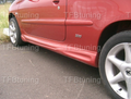 Praguri laterale PEUGEOT 206 TFB TUNING ROMANIA