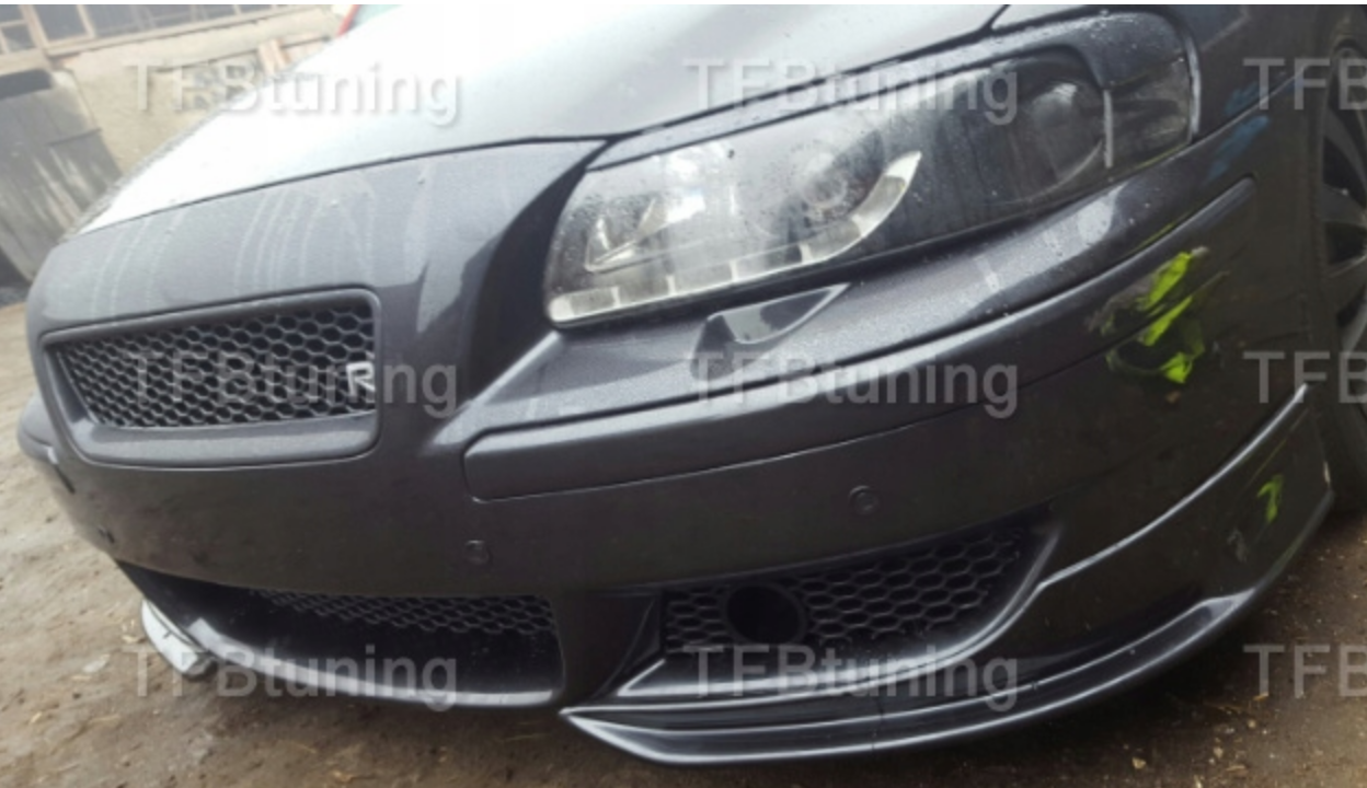Flapsuri bara fata lip spoiler VOLVO V70R S60R TFB TUNING ROMANIA