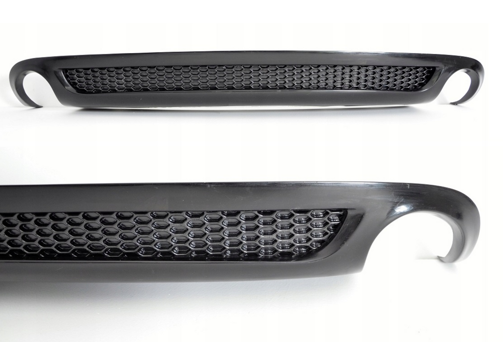 Difuzor bara spate spoiler fusta lip AUDI A6 C6 2005-2009 AVANT Sline S-line S line S6 RS6 evacuare stanga dreapta TFB TUNING ROMANIA