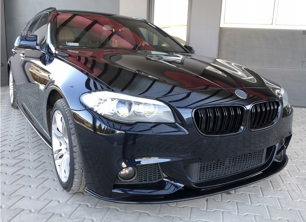Prelungire bara fata fusta lip spoiler BMW Seria 5 F10 F11 M PACHET v3 TFB TUNING ROMANIA