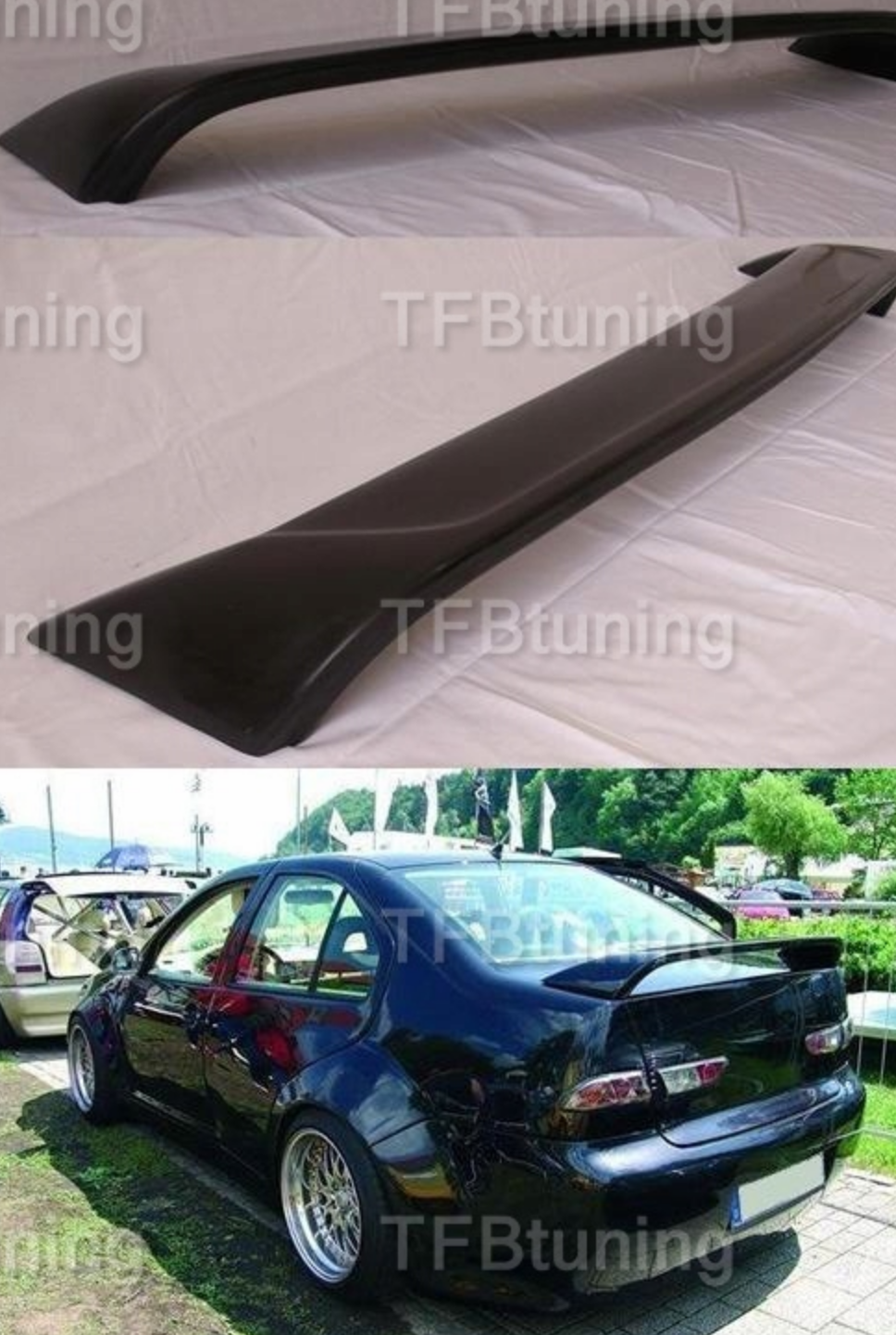 Eleron spoiler tuning sport VW Bora sedan 1999-2005 TFB TUNING ROMANIA