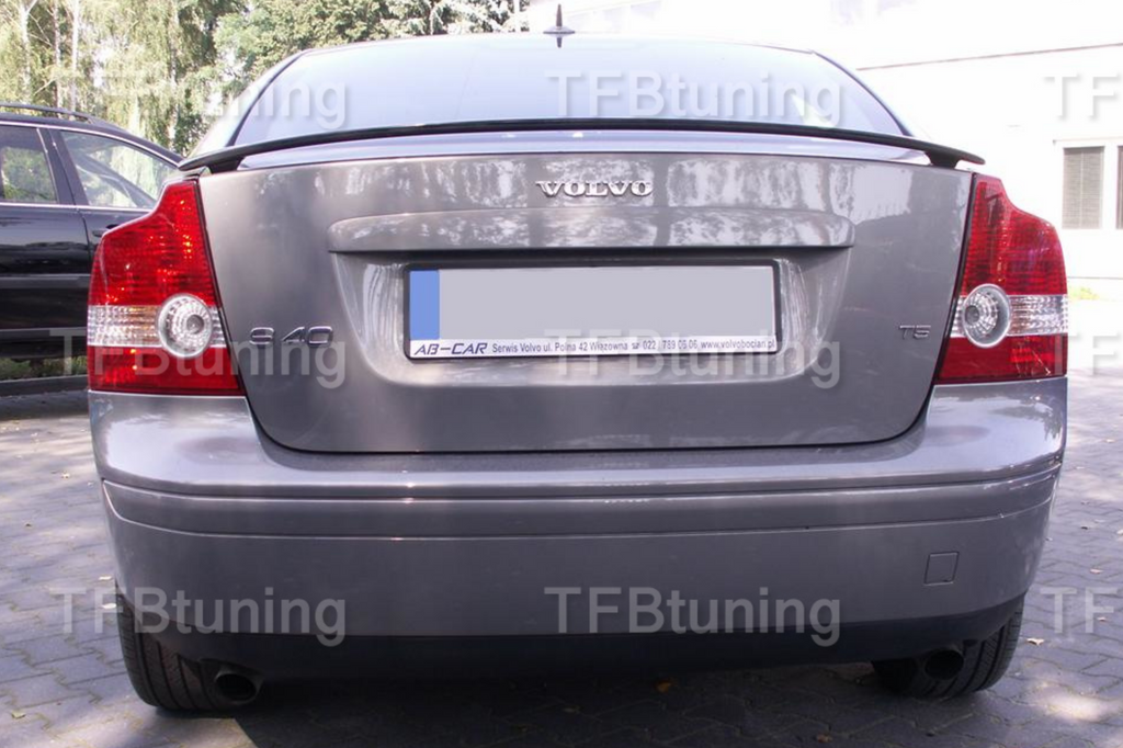 Eleron spoiler tuning sport Volvo S40 R Design T5 D2 D3 D4 2004-2012 ver2 TFB TUNING ROMANIA