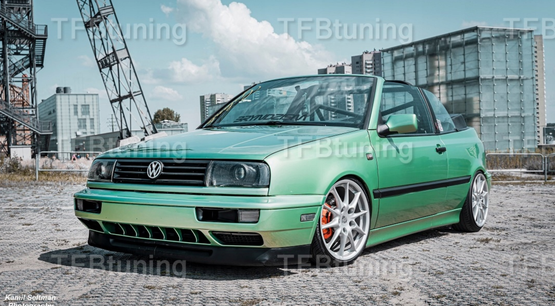 Ornamente proiectoare VW GOLF 3 III TFB TUNING ROMANIA