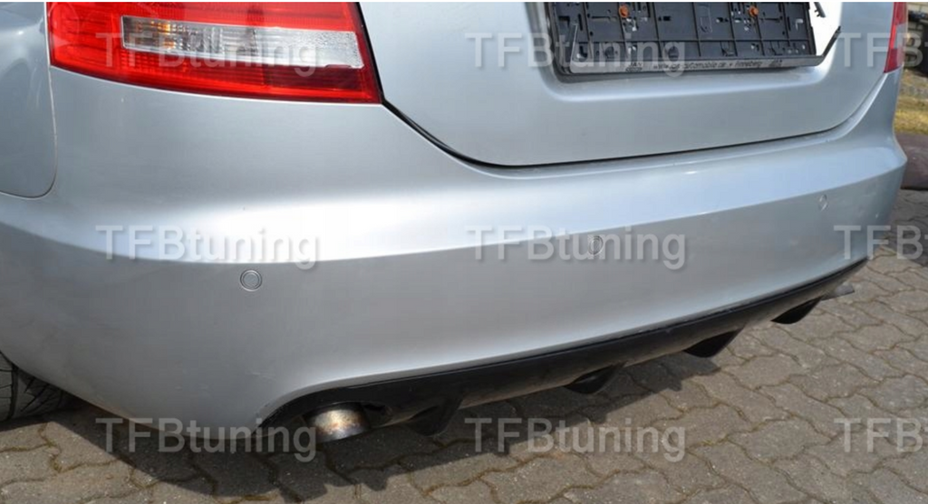 Prelungire spoiler tuning sport bara spate Audi A6 C6 4F Sedan S line RS6 S6 2004-2008 ver1 TFB TUNING ROMANIA