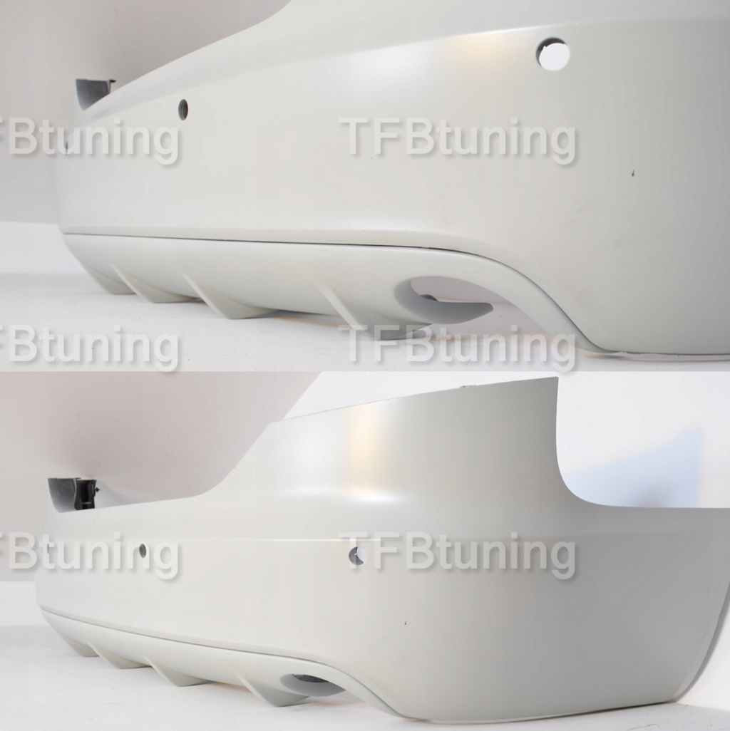 Prelungire spoiler tuning sport bara spate Audi A6 C6 4F Sedan S line RS6 S6 2004-2008 ver1 TFB TUNING ROMANIA