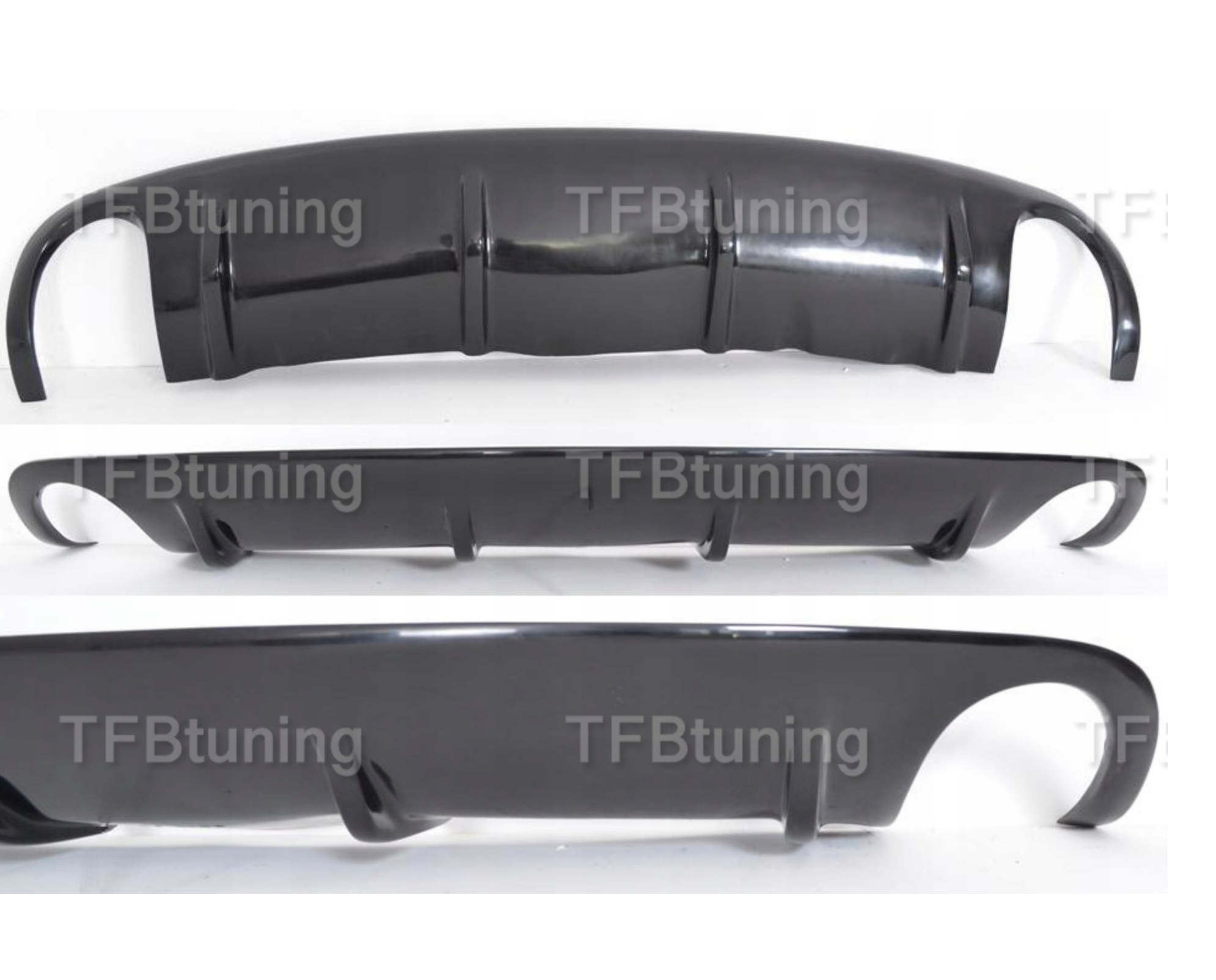 Prelungire spoiler tuning sport bara spate Audi A6 C6 4F Sedan S line RS6 S6 2004-2008 ver1 TFB TUNING ROMANIA