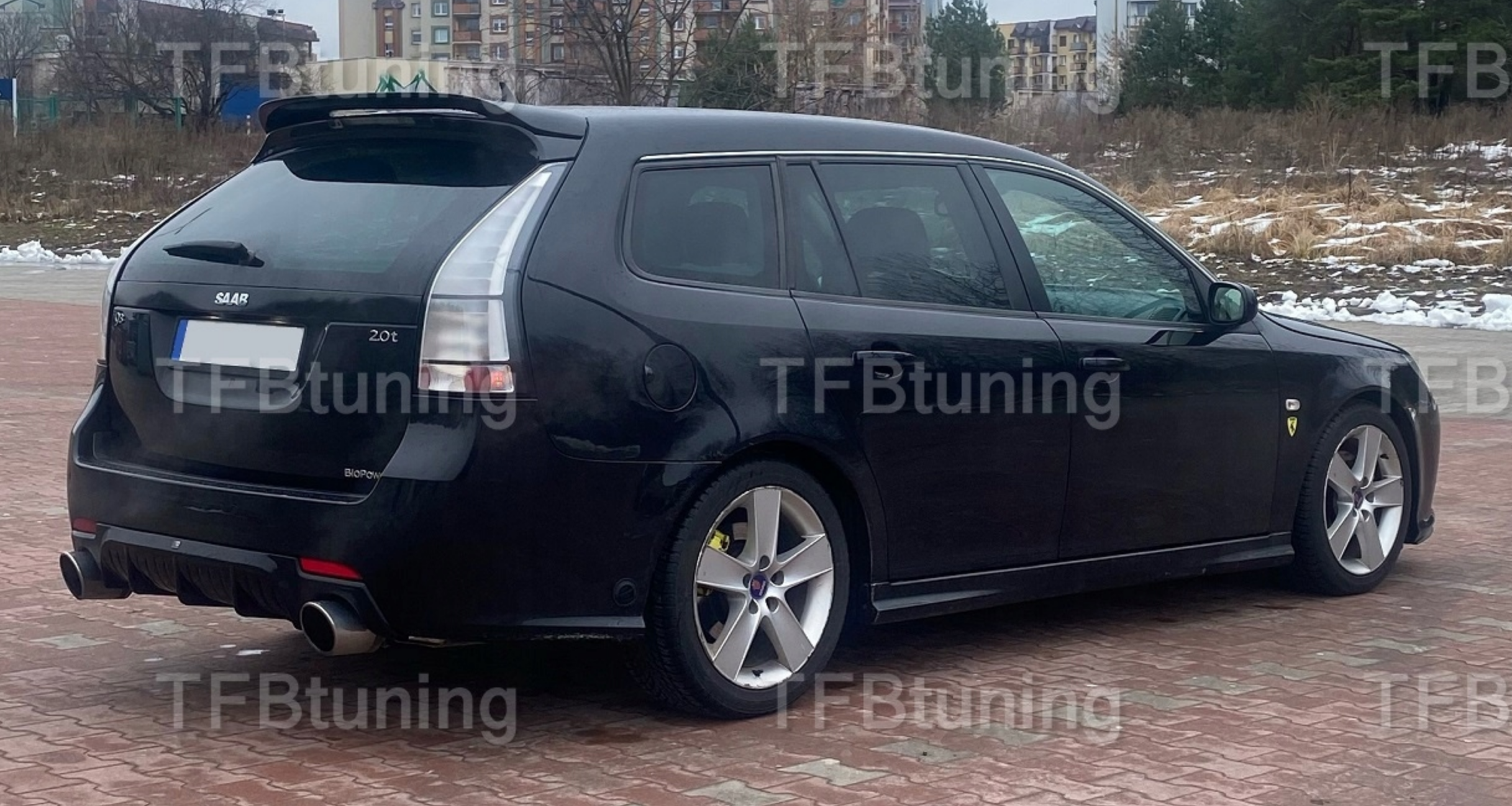 Eleron luneta portbagaj SAAB 9-3 93 COMBI 2002-2011 TFB TUNING ROMANIA