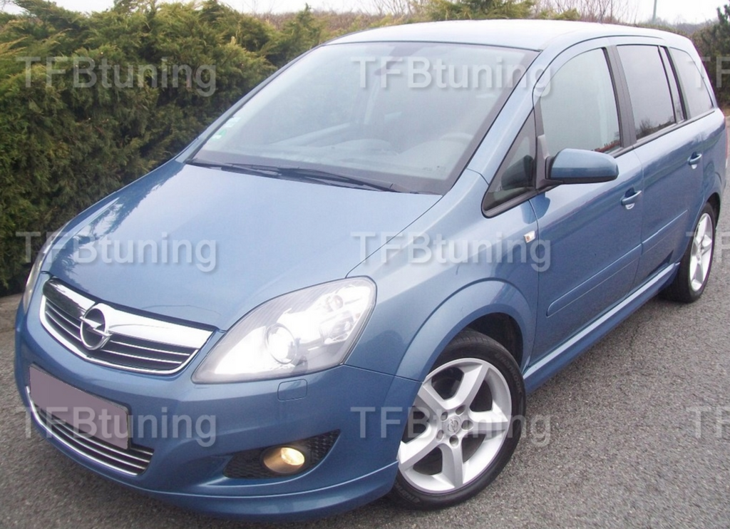 Prelungire bara fata fusta spoiler lip OPEL ZAFIRA B 2008-2014 TFB TUNING ROMANIA