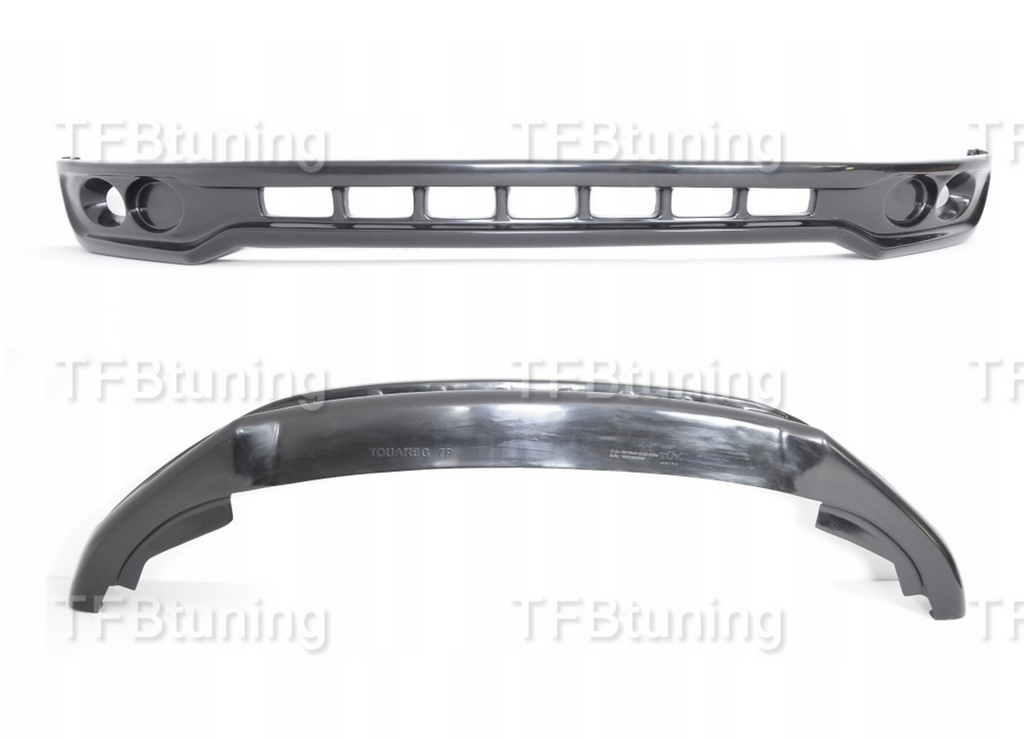 Prelungire spoiler tuning sport bara fata VW Touareg 7P5 Rline Off Road 2011-2015 ver2 TFB TUNING