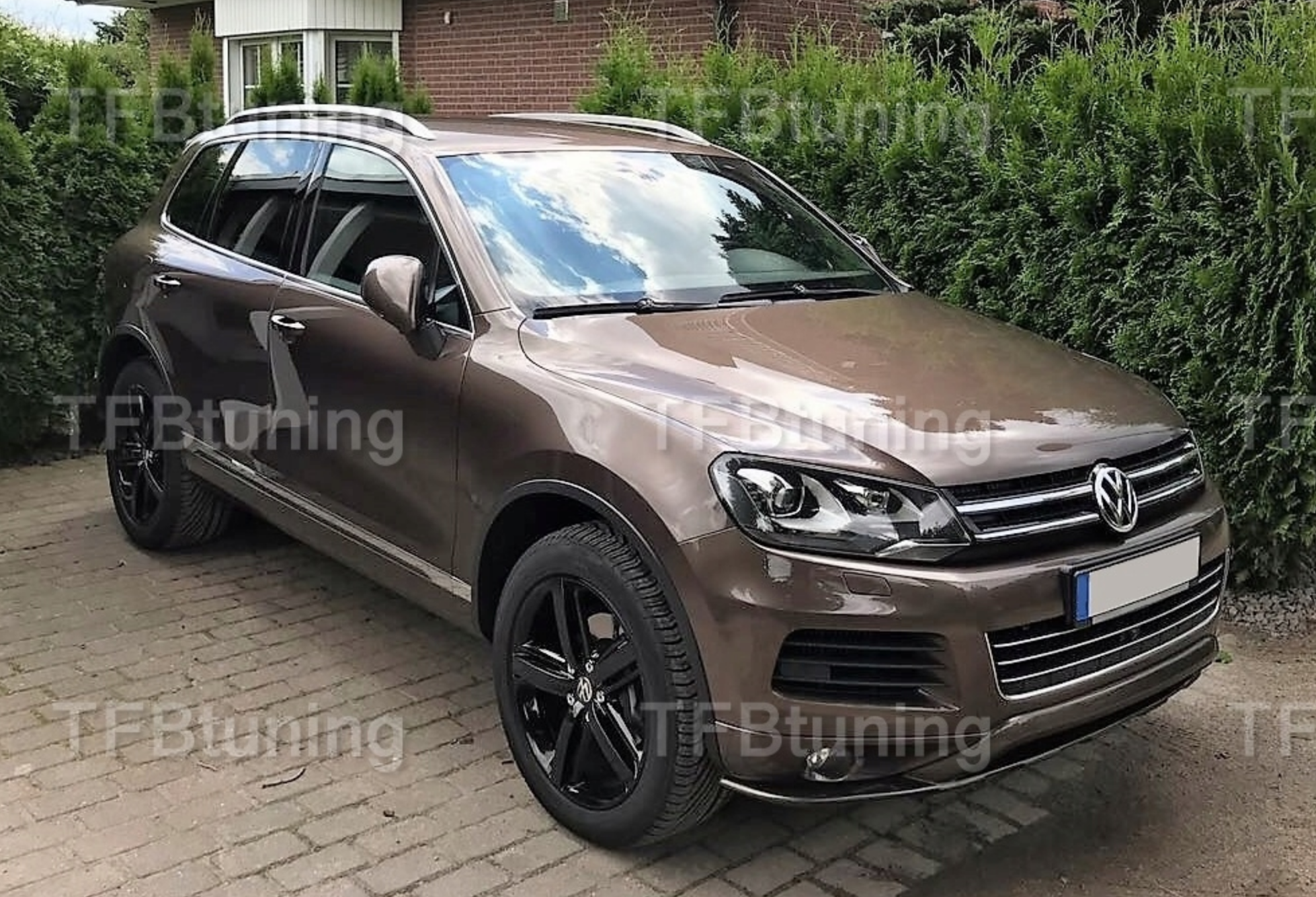 Prelungire spoiler tuning sport bara fata Vw Touareg 7P5 Rline Off Road 2011-2015 ver1 TFB TUNING