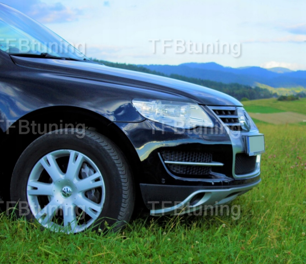 Prelungire spoiler tuning sport bara fata King Kong R50 VW Touareg Facelift 2006-2010 v2 TFB TUNING