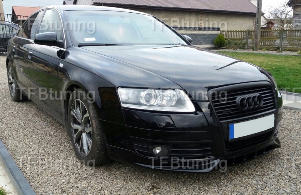 Prelungire bara fata fusta spoiler lip AUDI A6 C6 2004-2008 TFB TUNING