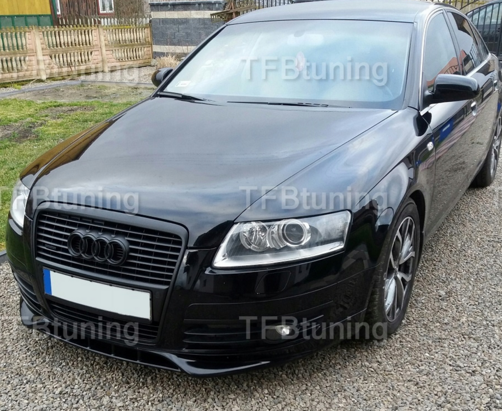 Prelungire bara fata fusta spoiler lip AUDI A6 C6 2004-2008 TFB TUNING