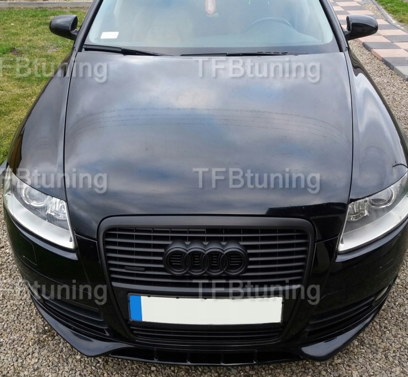 Prelungire bara fata fusta spoiler lip AUDI A6 C6 2004-2008 TFB TUNING