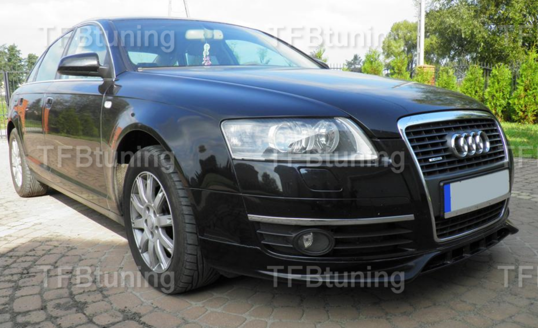 Prelungire bara fata fusta spoiler lip AUDI A6 C6 2004-2008 TFB TUNING