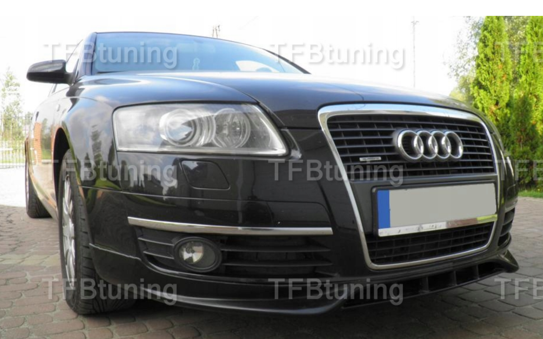 Prelungire bara fata fusta spoiler lip AUDI A6 C6 2004-2008 TFB TUNING