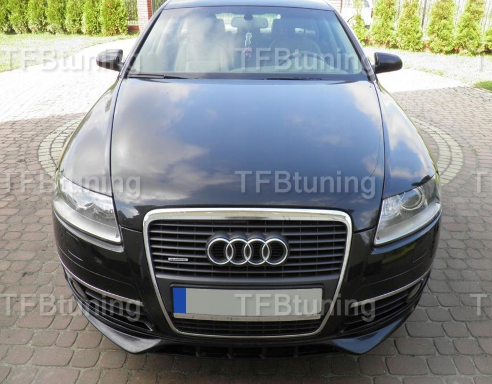 Prelungire bara fata fusta spoiler lip AUDI A6 C6 2004-2008 TFB TUNING