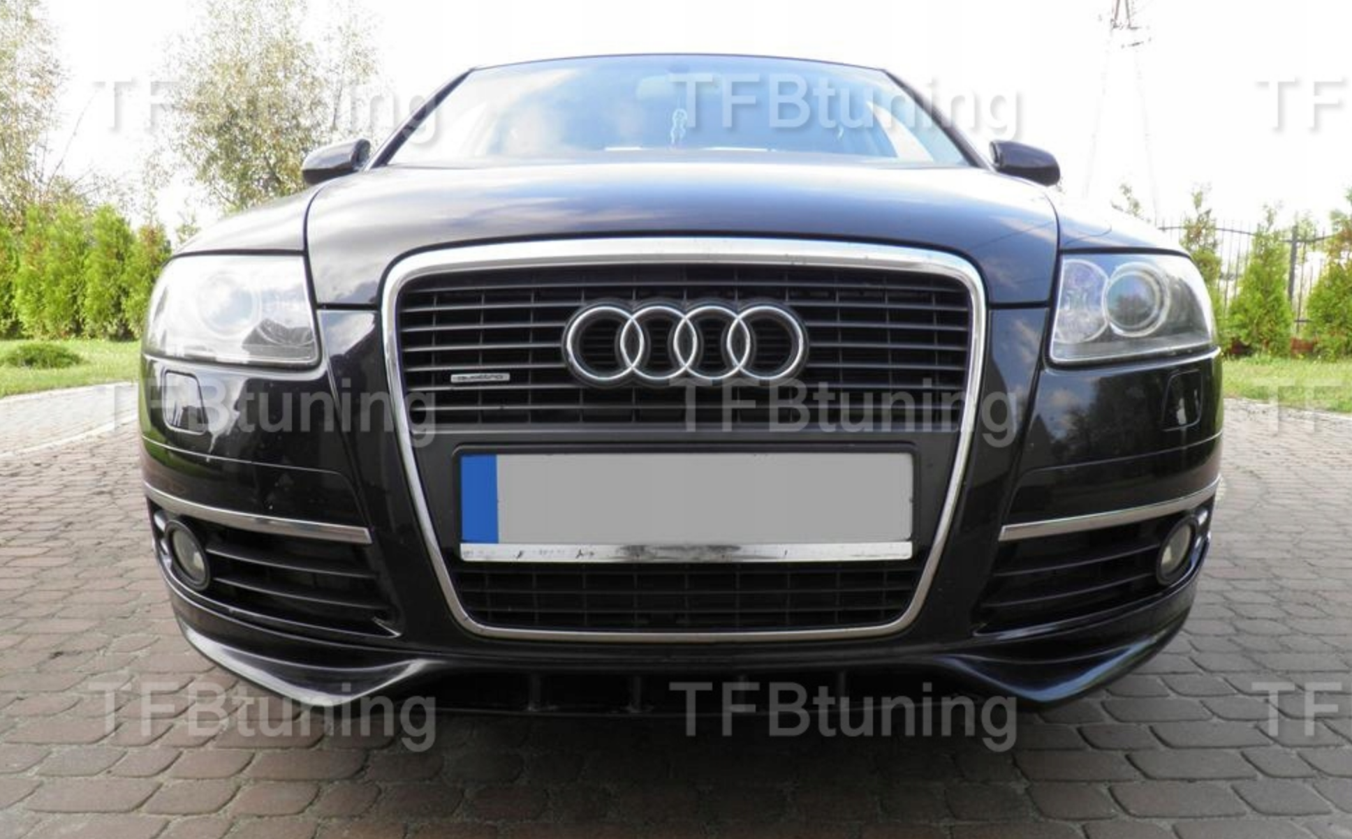 Prelungire bara fata fusta spoiler lip AUDI A6 C6 2004-2008 TFB TUNING