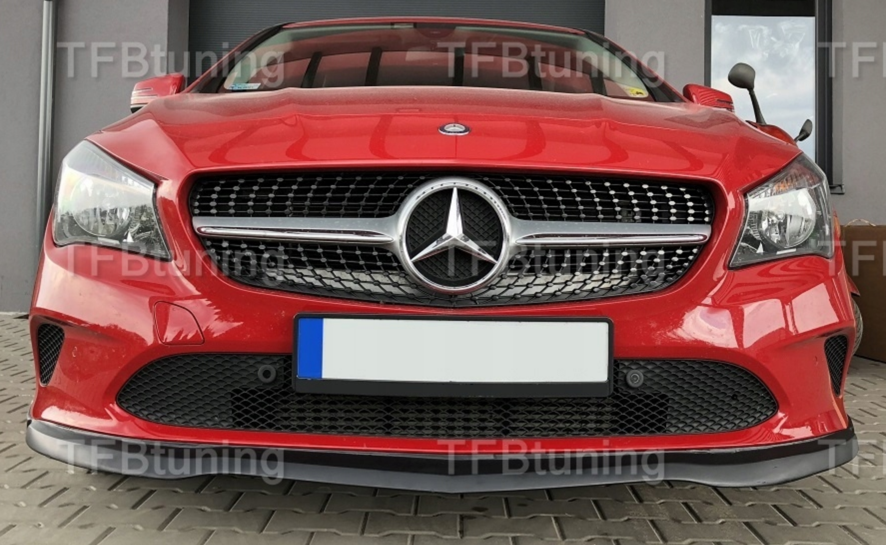 Prelungire bara fata fusta lip spoiler MERCEDES CLA 2017-2019 TFB TUNING