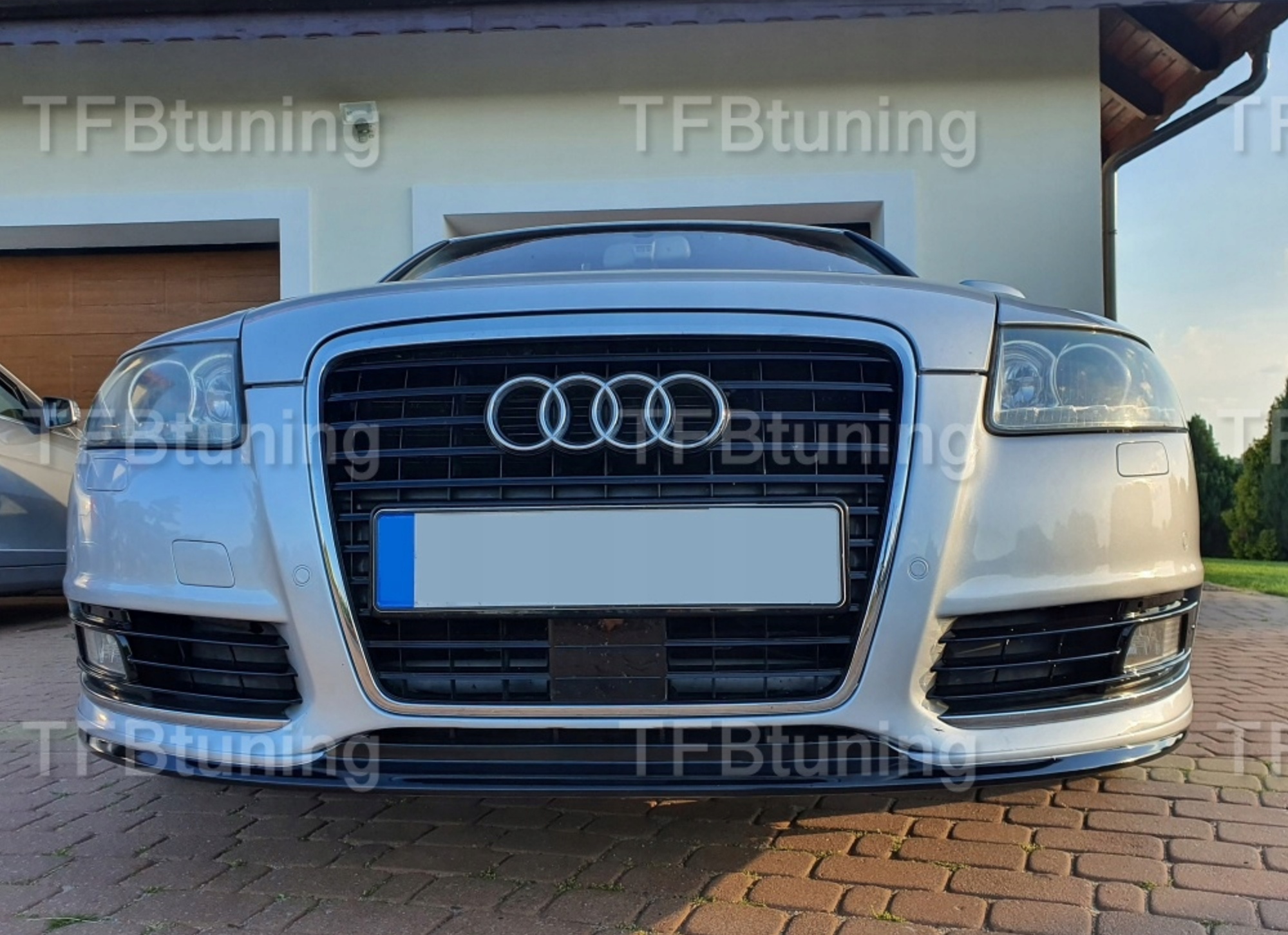 Prelungire bara fata fusta spoiler lip Audi A6 C6 08-11 TFB TUNING