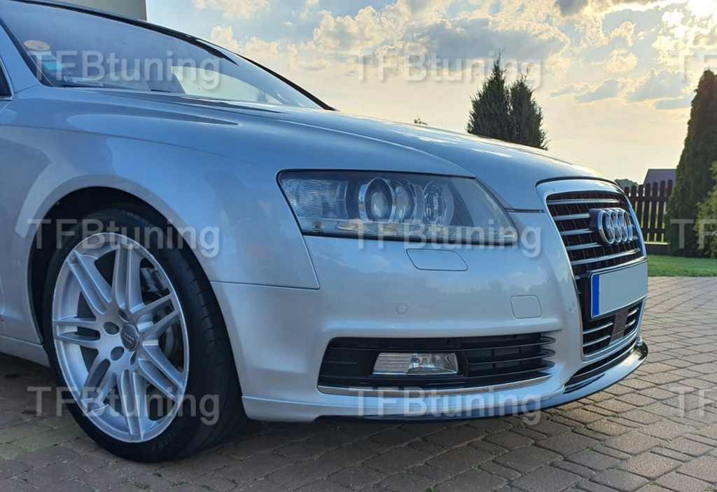 Prelungire bara fata fusta spoiler lip Audi A6 C6 08-11 TFB TUNING