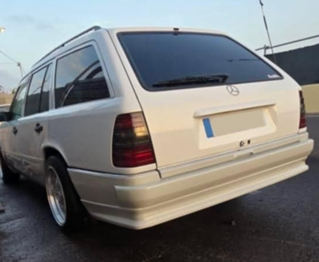 Prelungire bara spate fusta lip spoiler MERCEDES S124 COMBI TFB TUNING