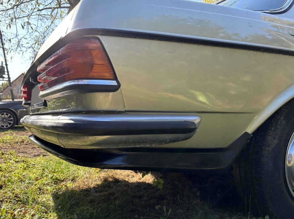 Prelungire bara spate fusta lip spoiler MERCEDES W123 TFB TUNING