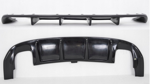 Difuzor bara spate fusta lip prelungire Seat Leon 3 5F Cupra 2012-2016 Hatchback TFB TUNING