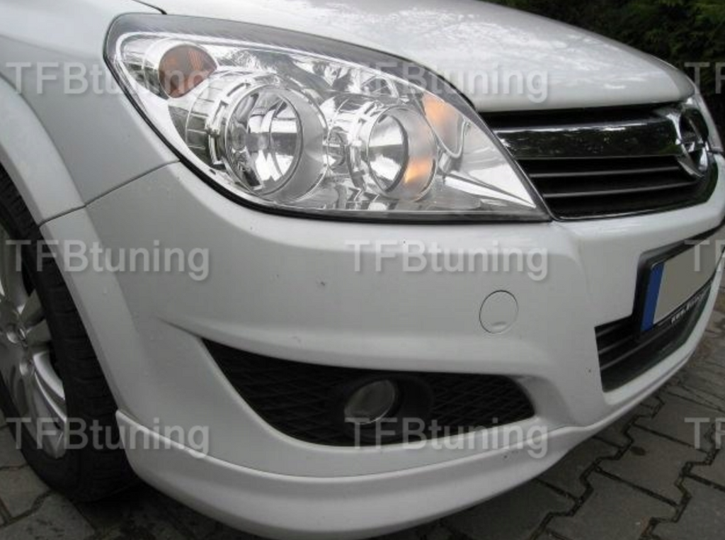 Prelungire bara fata fusta spoiler lip OPEL ASTRA H COMBI HATCHBACK TFB TUNING