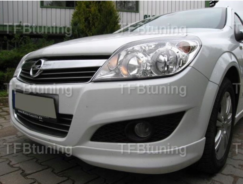 Prelungire bara fata fusta spoiler lip OPEL ASTRA H COMBI HATCHBACK TFB TUNING
