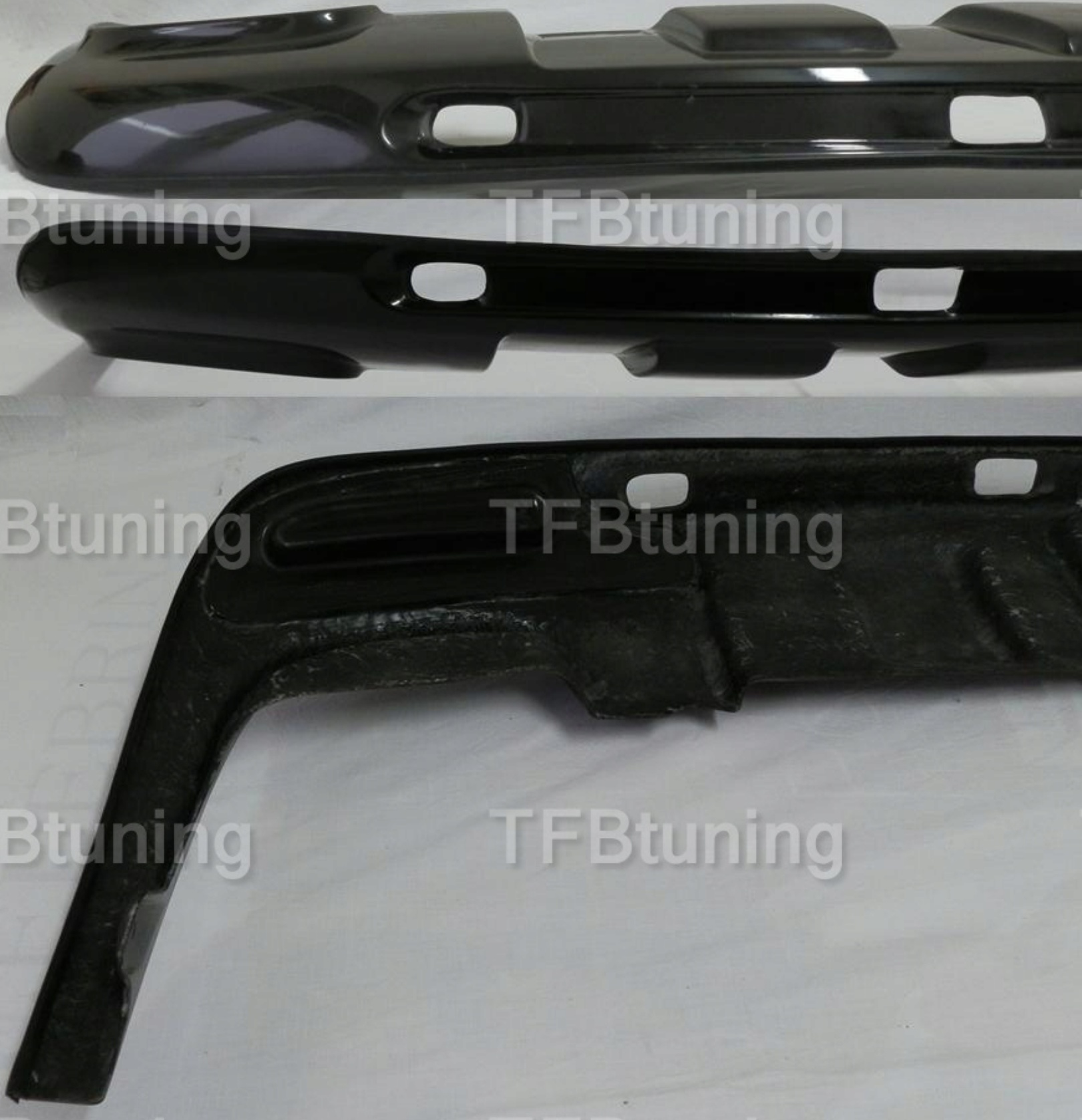 Difuzor bara spate fusta lip prelungire VW Touareg  Kit King Kong R50 2002-2010 TFB TUNING