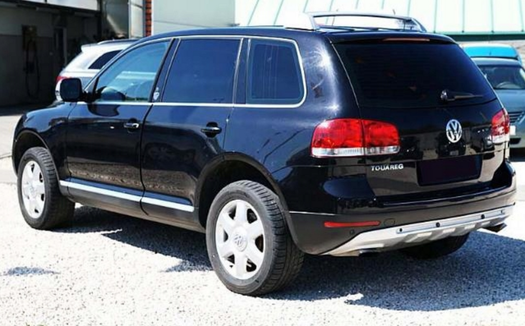 Difuzor bara spate fusta lip prelungire VW Touareg  Kit King Kong R50 2002-2010 TFB TUNING