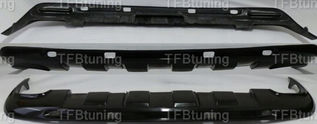 Difuzor bara spate fusta lip prelungire VW Touareg  Kit King Kong R50 2002-2010 TFB TUNING