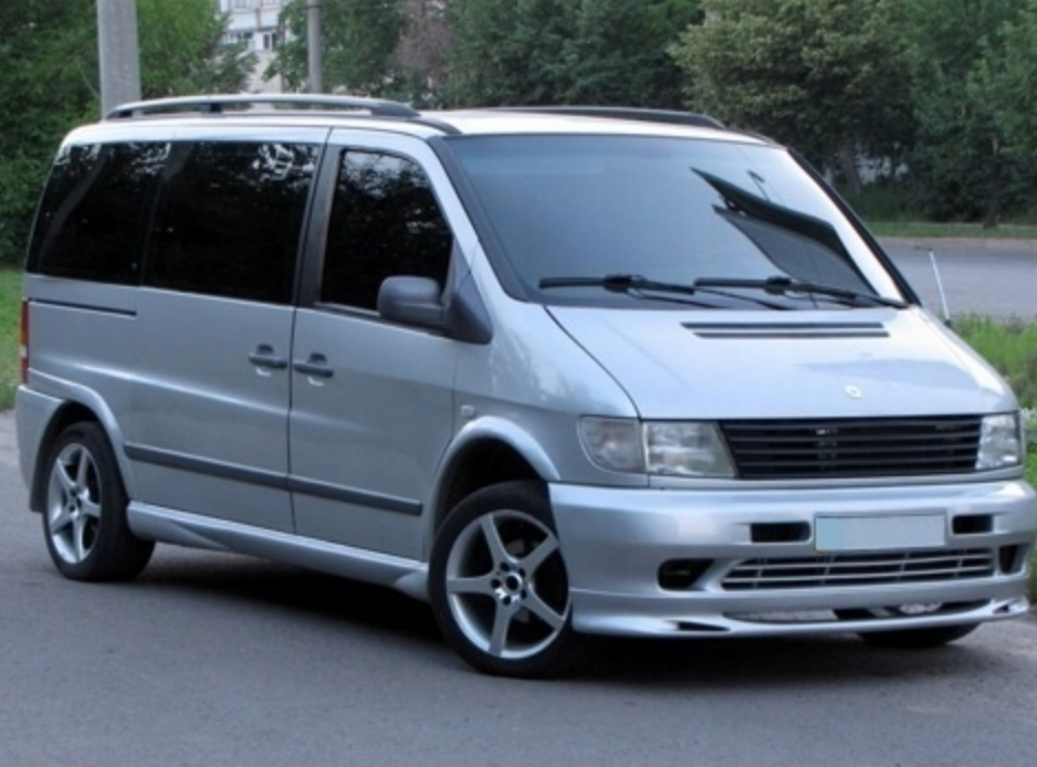 Prelungire bara fata fusta lip spoiler MERCEDES Vito I W638 TFB TUNING