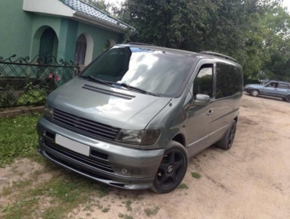 Prelungire bara fata fusta lip spoiler MERCEDES Vito I W638 TFB TUNING