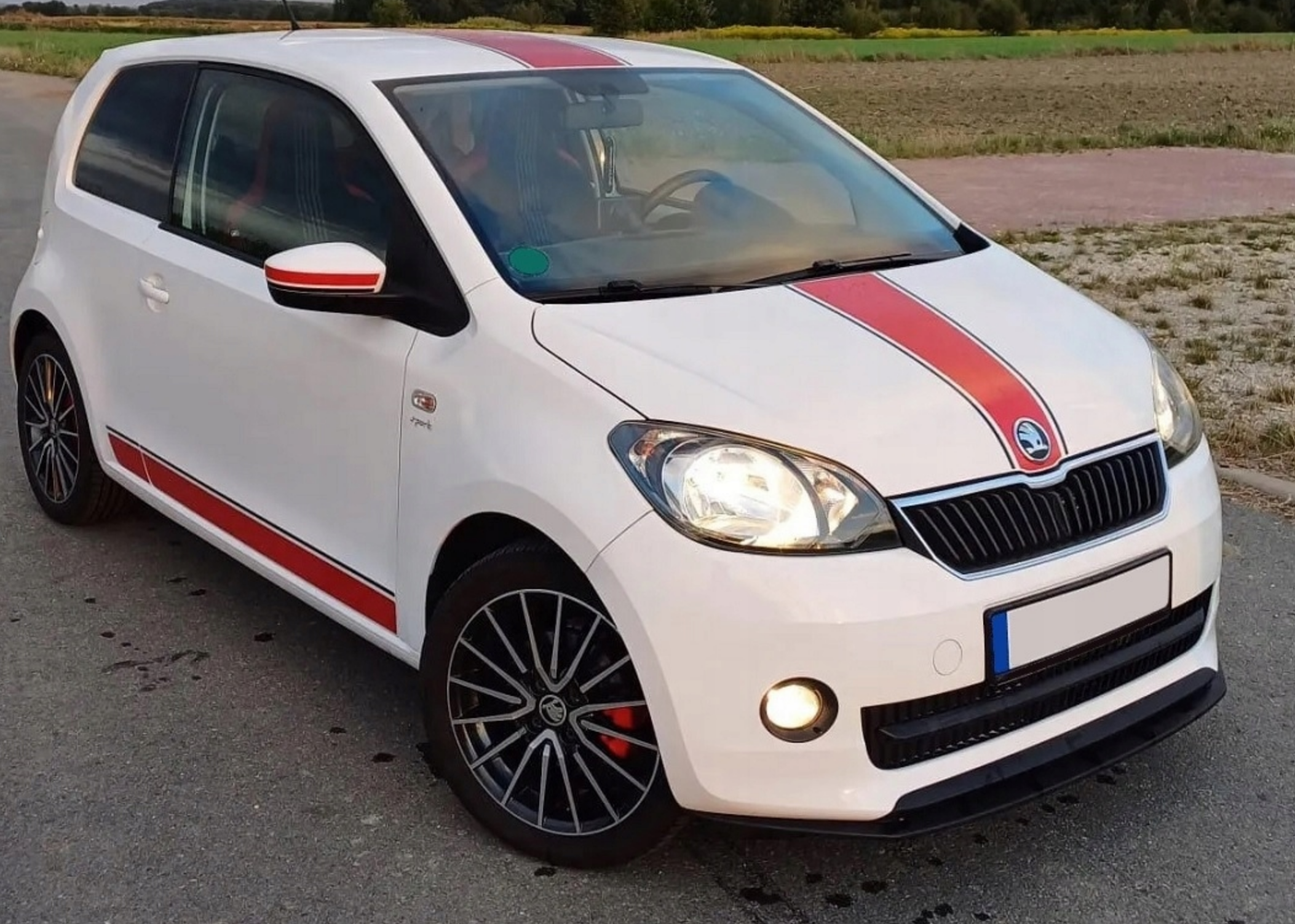 Prelungire bara fata fusta lip spoiler SKODA CITIGO TFB TUNING