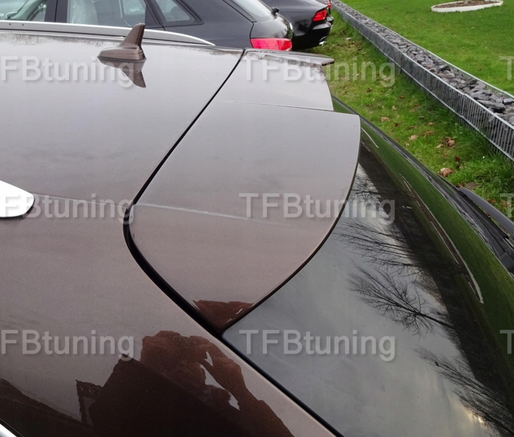 Eleron luneta portbagaj AUDI A4 B8 RS4 AVANT TUNING